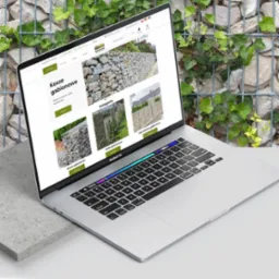 Sklep internetowy dla firmy specjalizującej się w ogrodzeniach gabionowych.