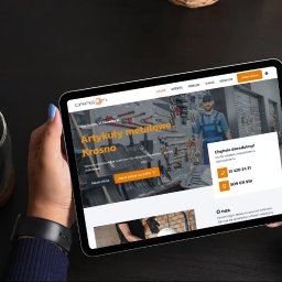 Strona internetowa dla firmy handlowej