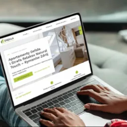 Strona internetowa dla noclegów