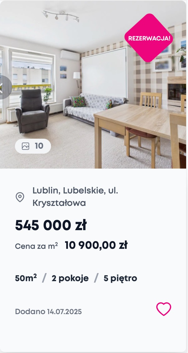 Sprzedane w tydzień