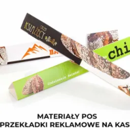 Przekładki reklamowe na kasę - praktyczny i sugestywny nośnik reklamy produktu lub usług.