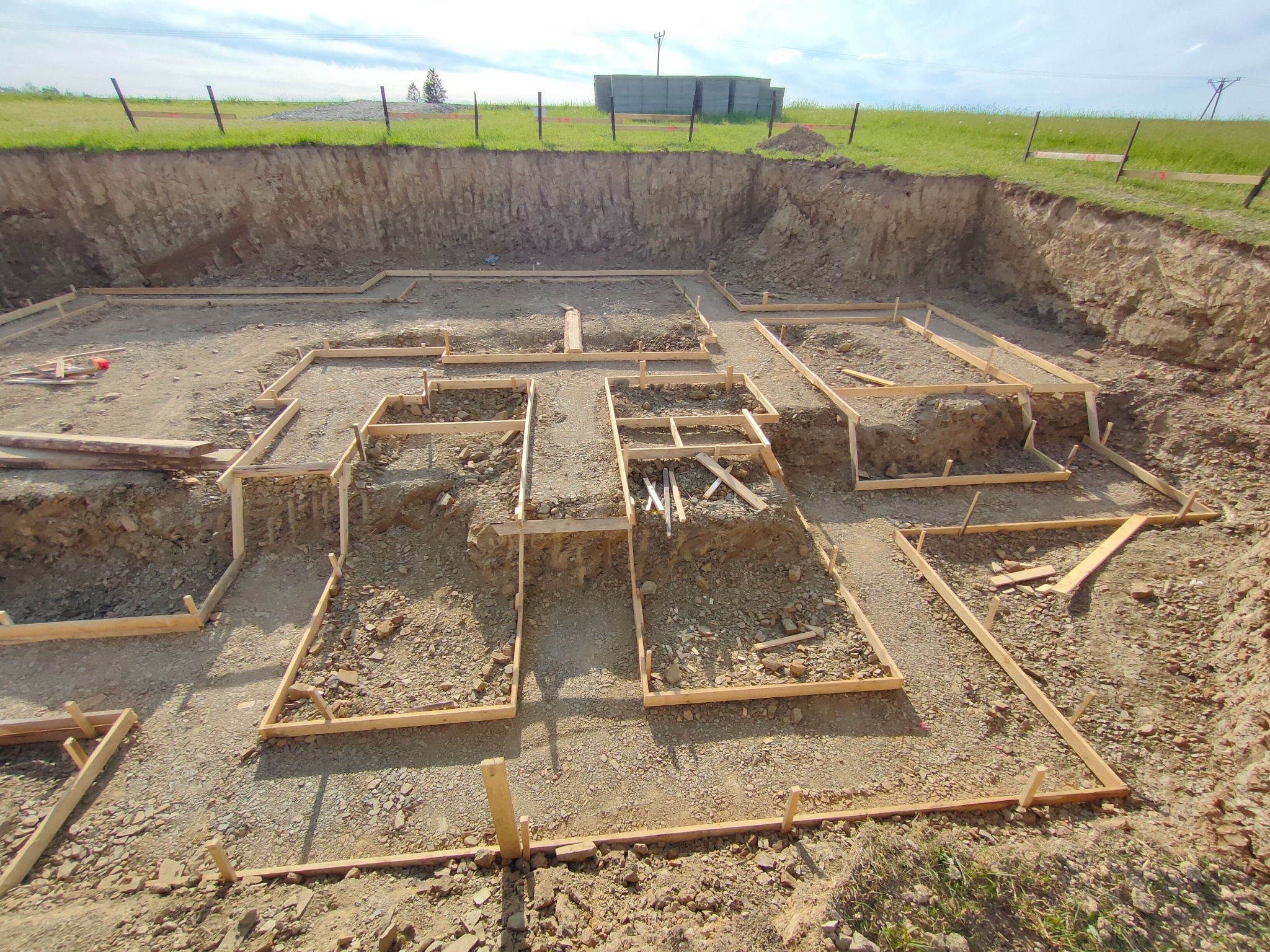 Szalunek pod suchy beton podkładowy