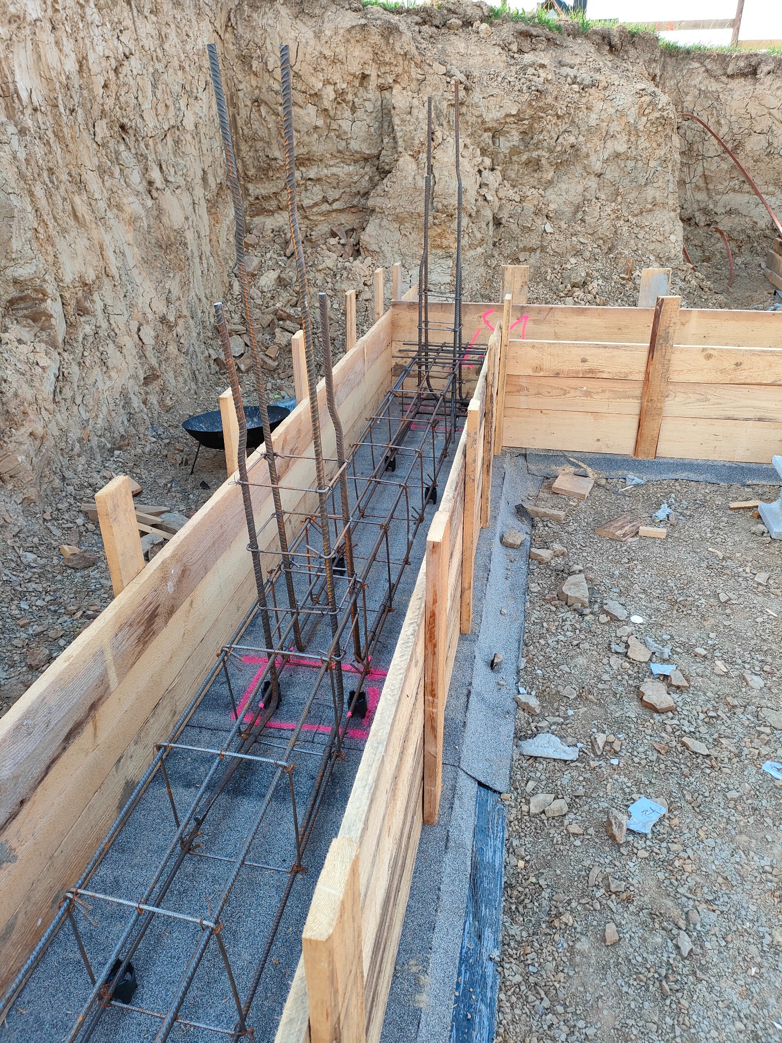 Zbrojenie ław fundamentowych