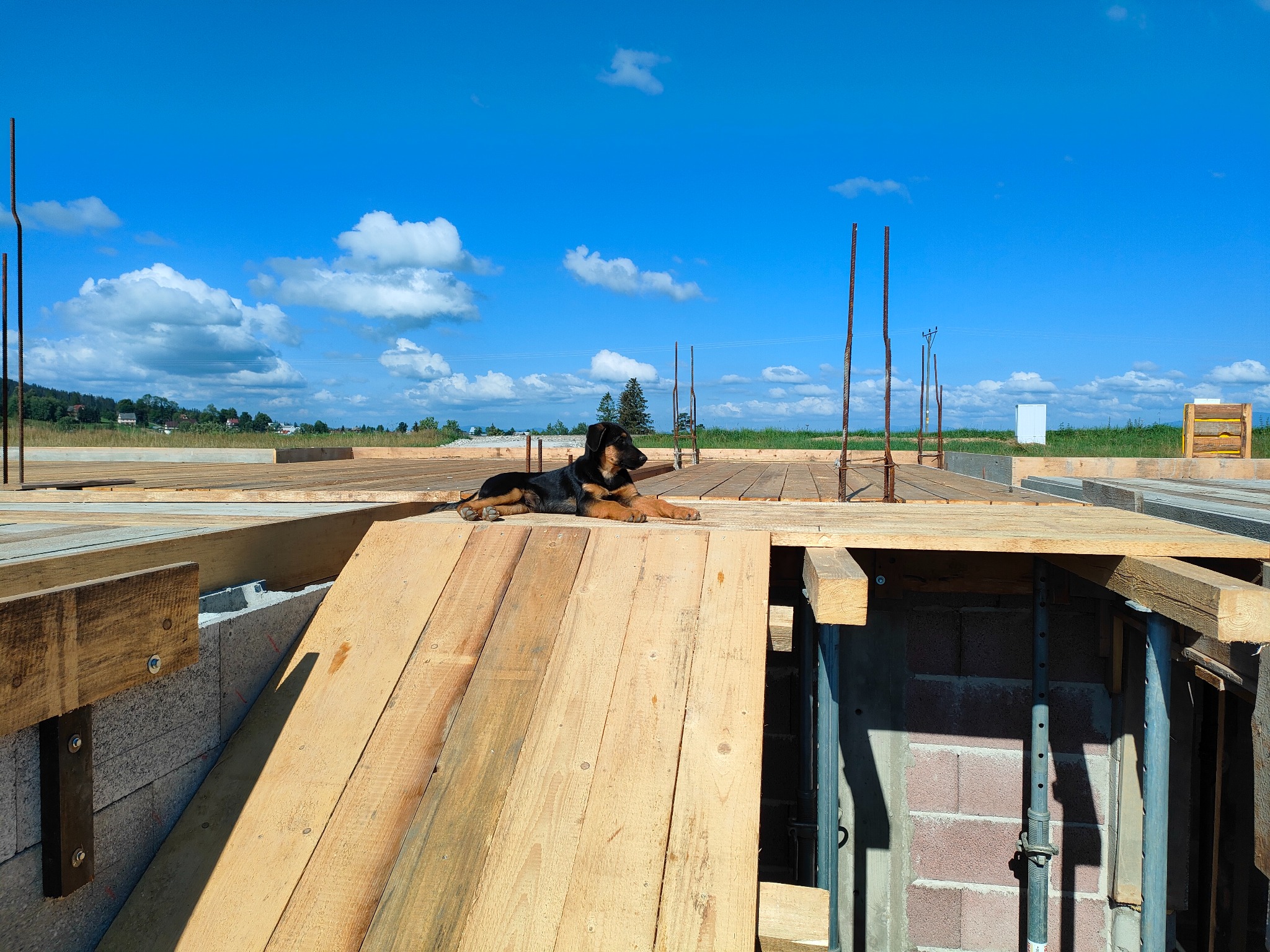 Szalunek schodów żelbetowych