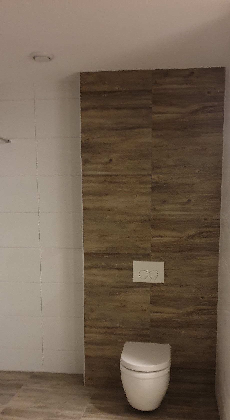 miska wisząca i przycisk