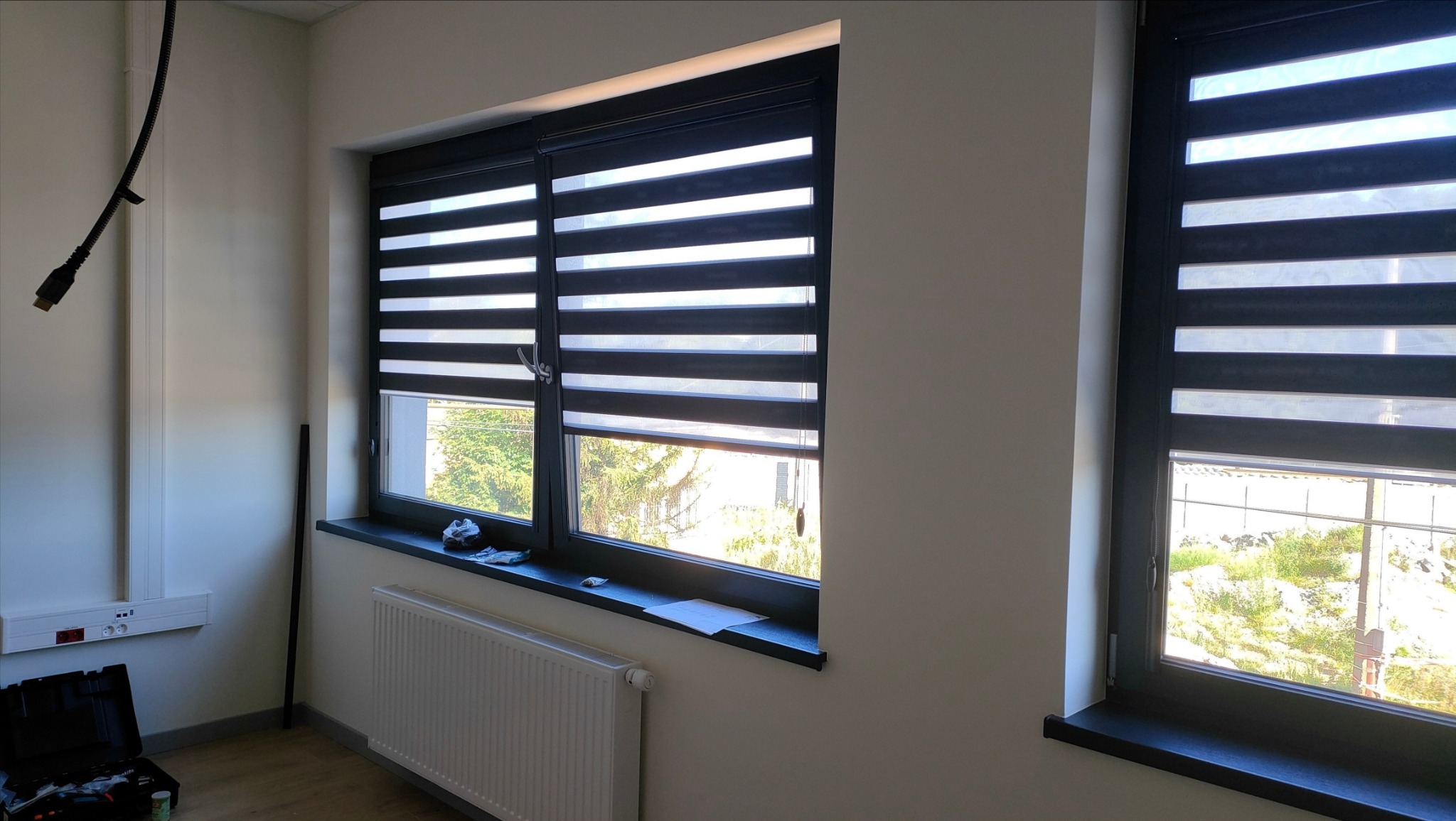 Rolety w nowym budynku MZK