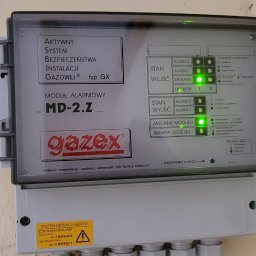 THERMO EKSPLOATACJA SPÓŁKA Z OGRANICZONĄ ODPOWIEDZIALNOŚCIĄ - Wymiana układu detekcji gazu na nowy