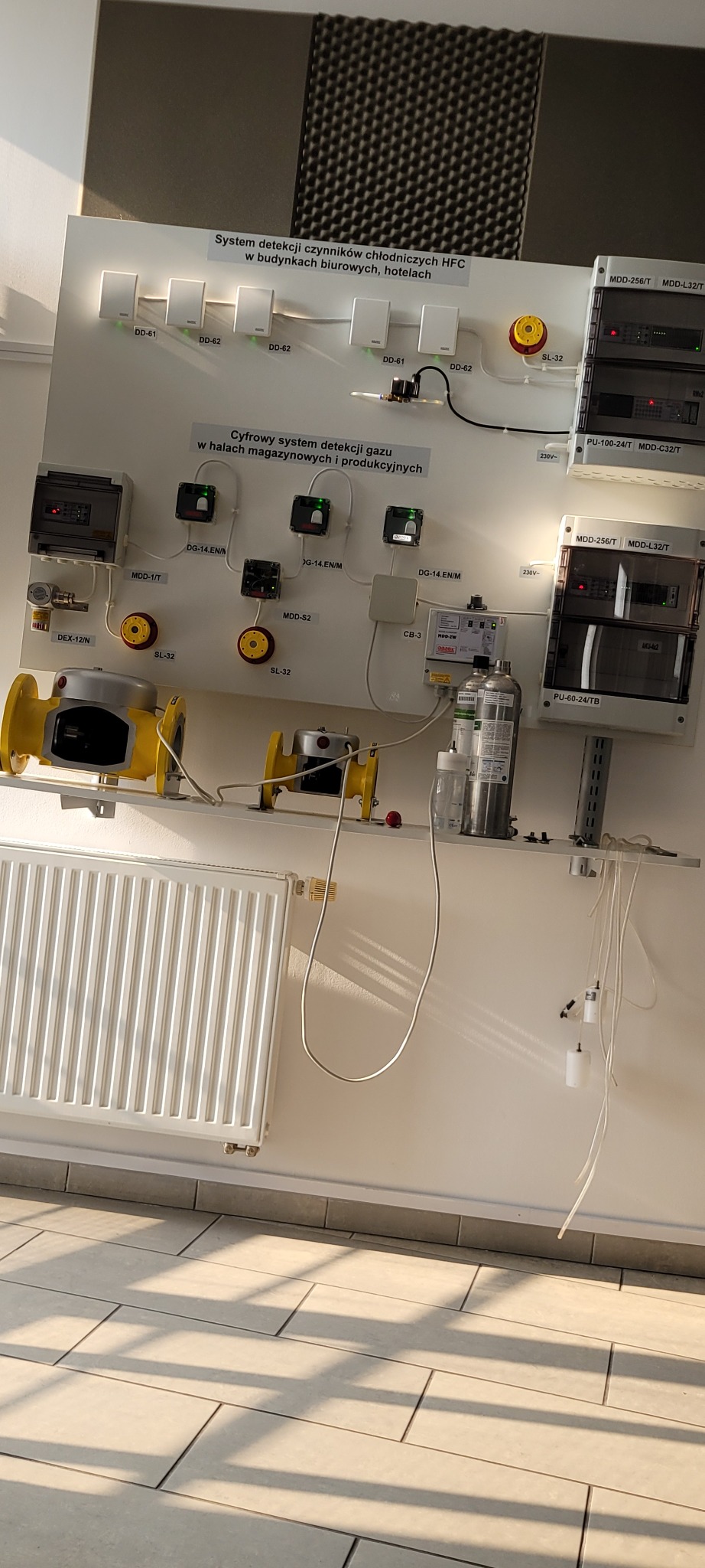 Szkolenie z systemów detekcji gazu