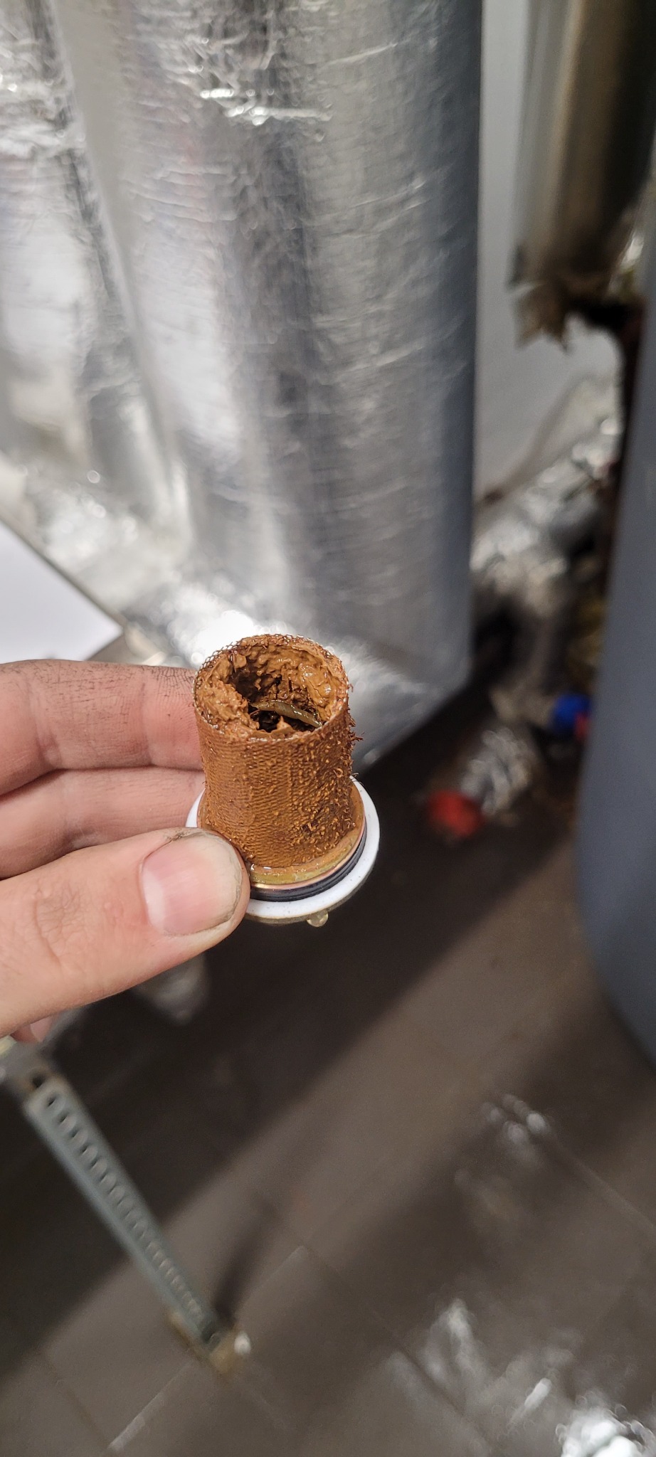 Czyszczenie filtra cyrkulacji CWU