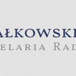Logo kancelarii radców prawnych Śmiałkowski i Wspólnicy z granatowym okręgiem i inicjałami SW po lewej stronie oraz szarym napisem Kancelaria Radców Prawnych pod nazwą firmy.
