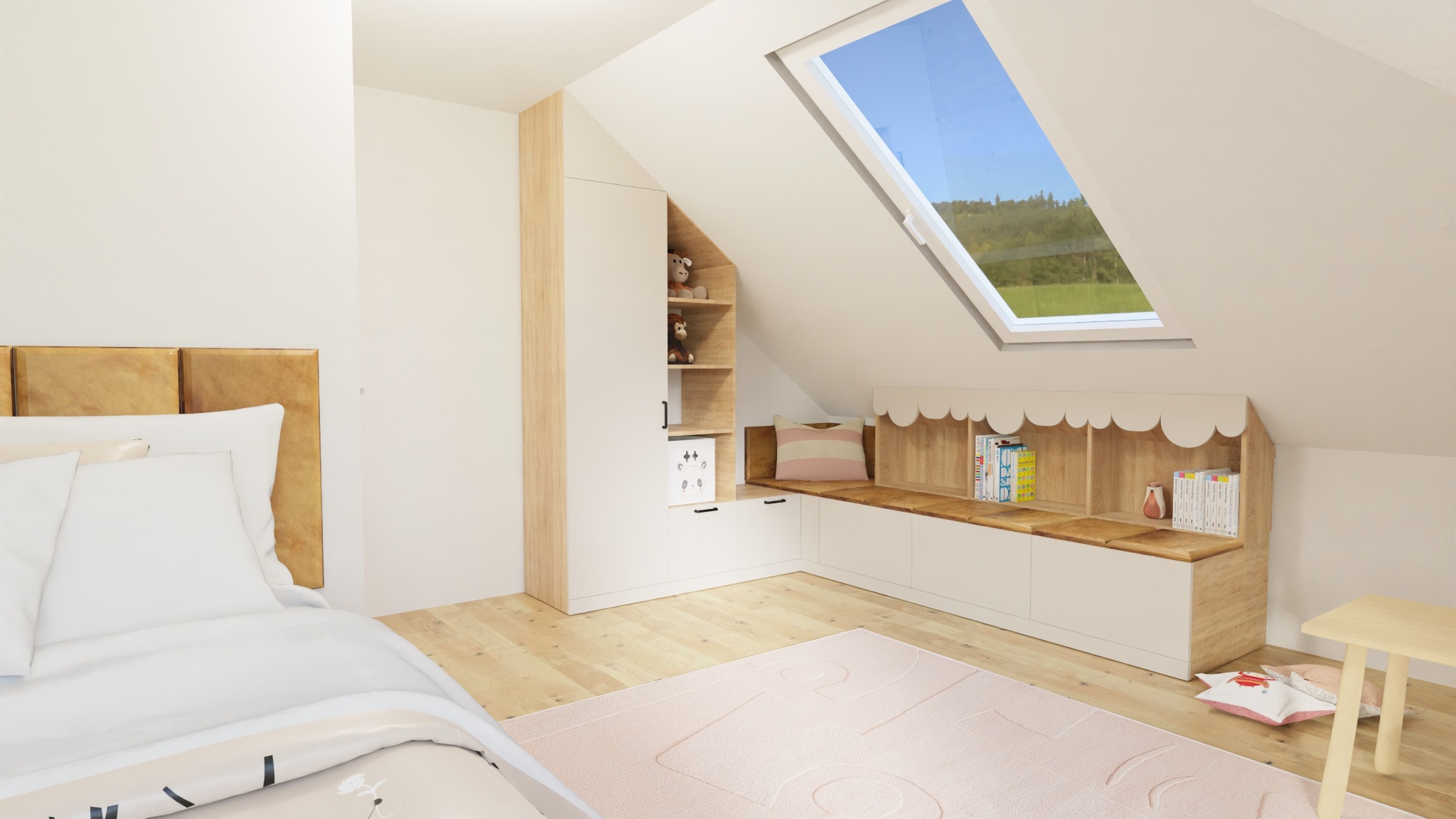 Zabudowa w pokoju dziecięcym