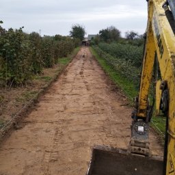 Niwelacja terenu Nałęczów 1