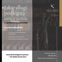  Masz długi i myślisz o upadłości?
Nie działaj w ciemno – każda sytuacja wymaga indywidualnej analizy.
Pomagam osobom zadłużonym z Łodzi, woj. łódzkiego i całej Polski – również online.
Razem znajdziemy wyjście z długów.