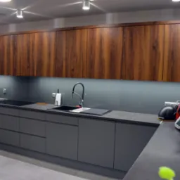 Realizacja projektu kuchni w stylu nowoczesnym