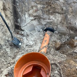 Przyłącze wod kan Dolice 1