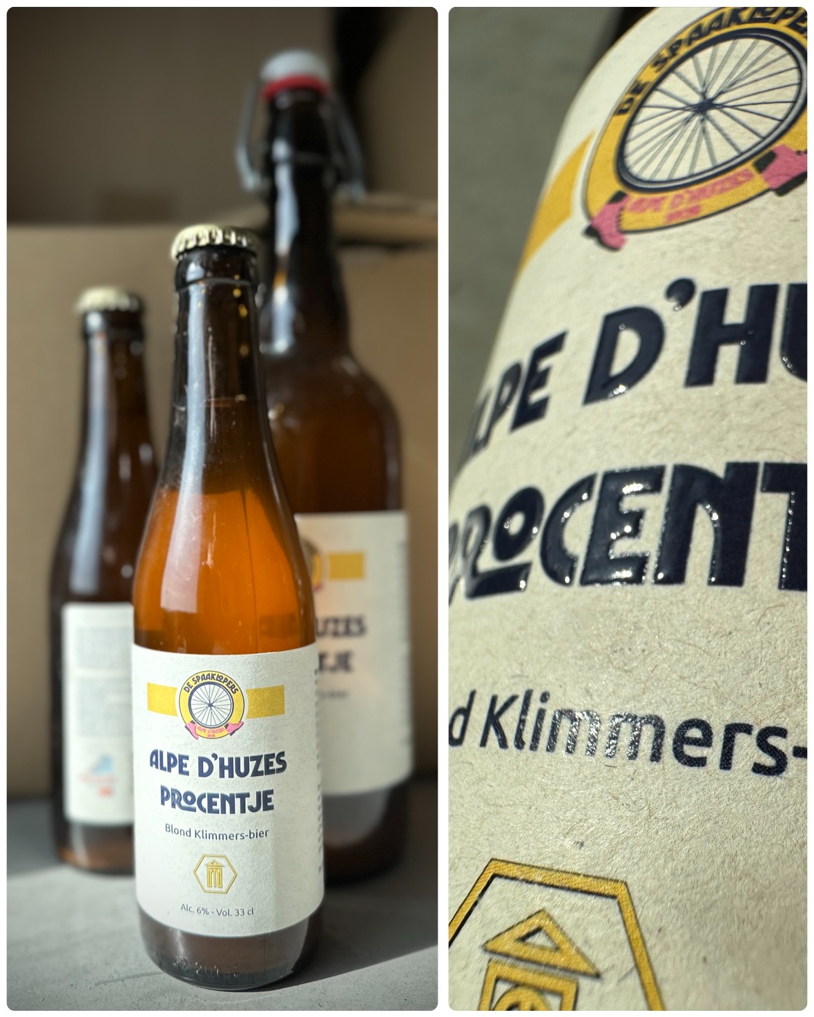 Etykiety na papierze ekologicznym z uszlachetnieniem lakierem 3D