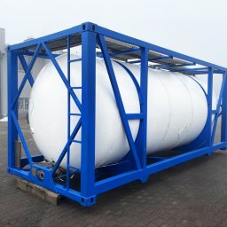 ECOBET SPÓŁKA Z OGRANICZONĄ ODPOWIEDZIALNOŚCIĄ - Tank kontener - 35 000 litrów, do magazynowania chemii budowlanej.