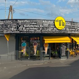 SANITECH SPÓŁKA Z OGRANICZONĄ ODPOWIEDZIALNOŚCIĄ - cafe ola Łęknica tablice reklamowe