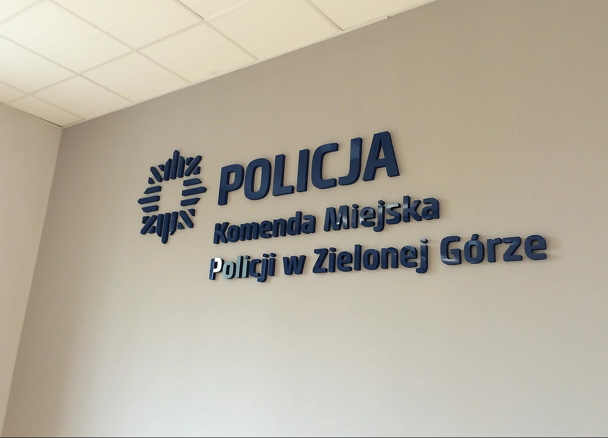 Logo 3d Policja Zielona Góra
