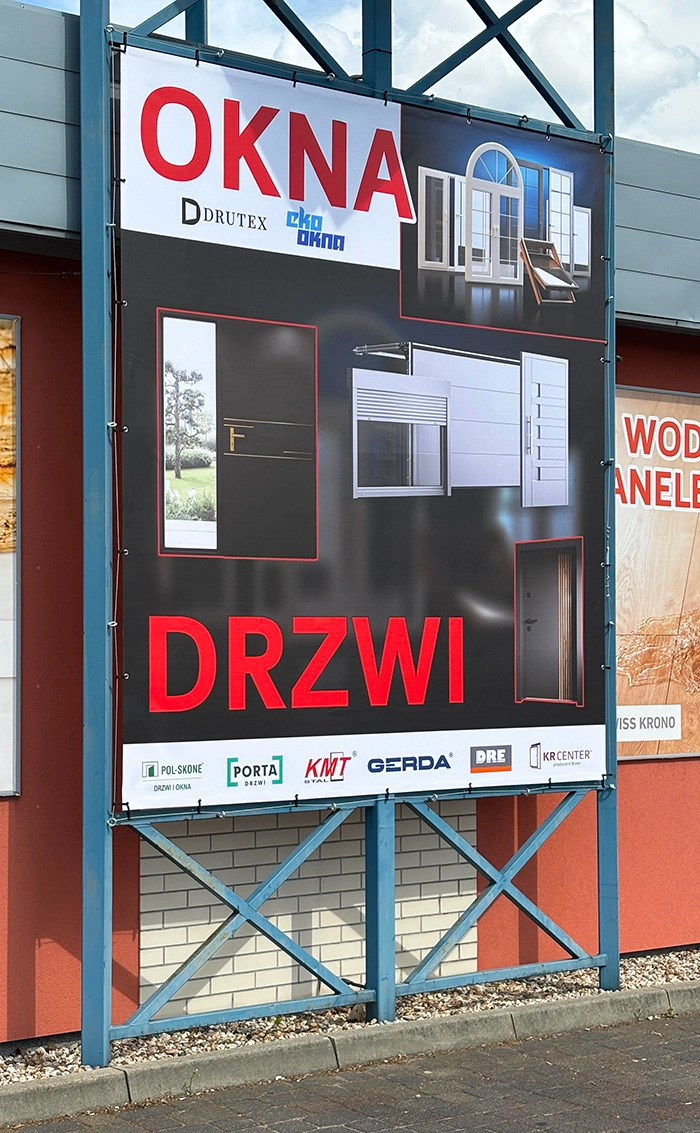 baner reklamowy w Żarach