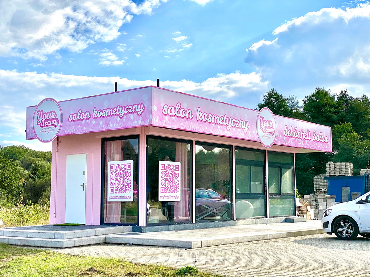 Różowy pawilon- salon Your Beauty Łęknica