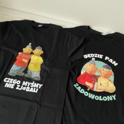 Nadruki na koszulkach Szymbark 1