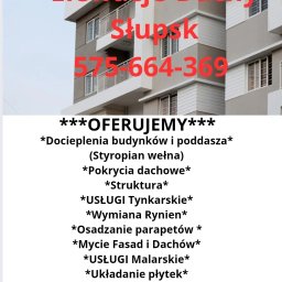 ELEWACJE-DACHY Słupsk - Solidne Odgrzybianie Elewacji Słupsk