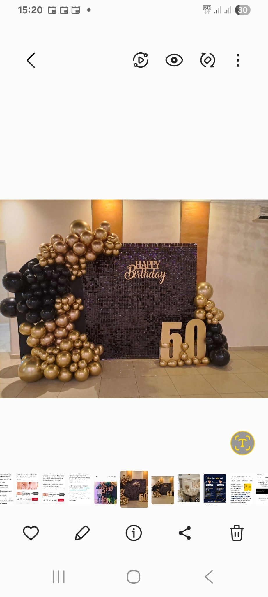 Nasze dekoracje balonami.