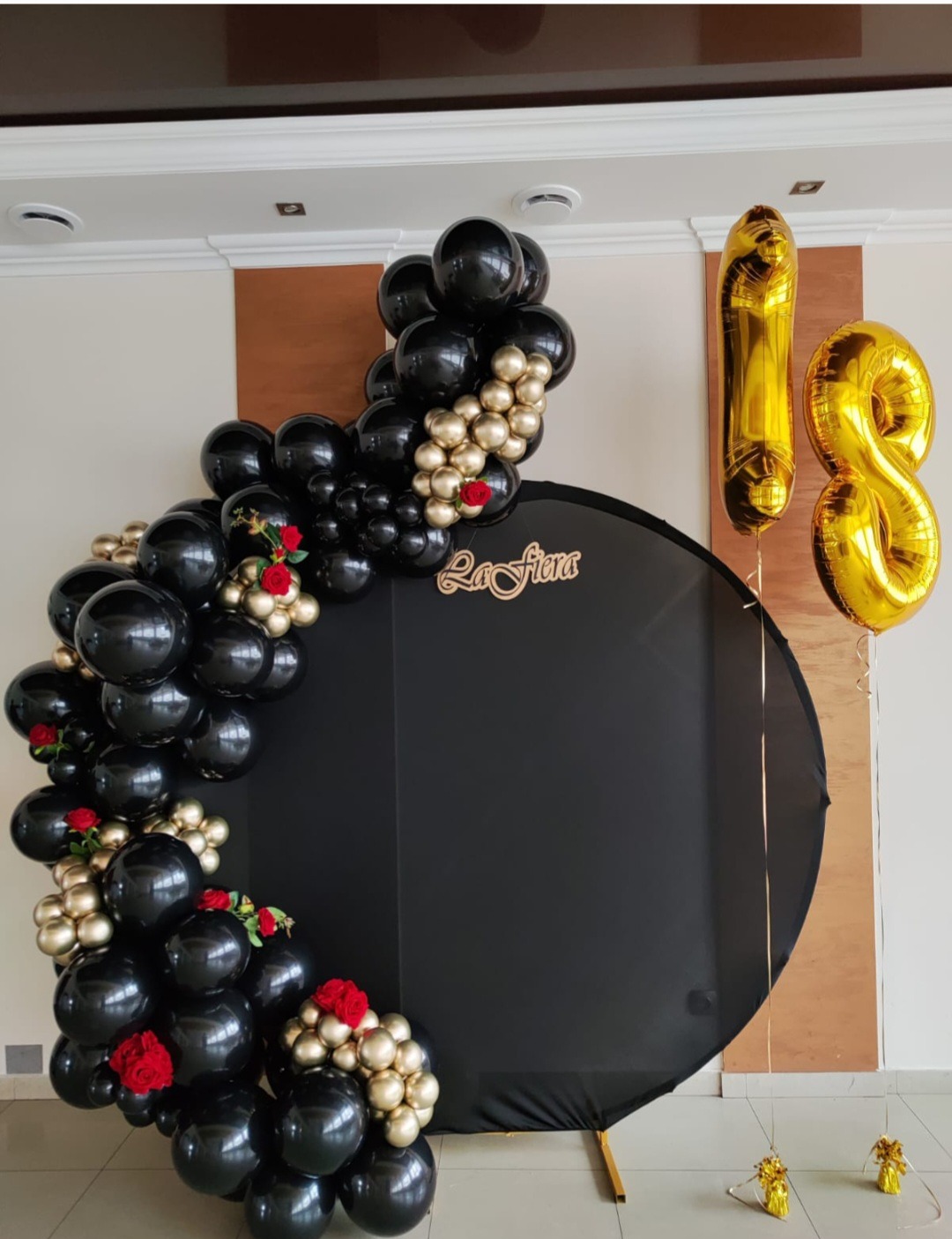 I kolejna dekoracja, tym razem na kole.