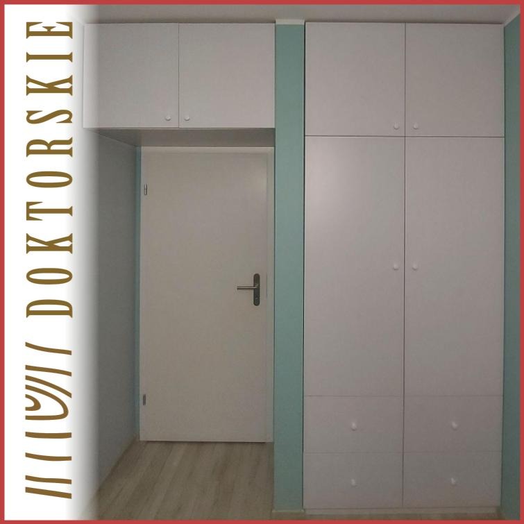 Szafa wnękowa i pawlacz na wymiar