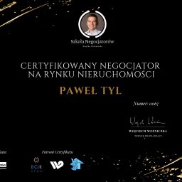 Jestem certyfikowanym negocjatorem. kurs zrobił i uzyskałem u Wojtka Woźniczki
