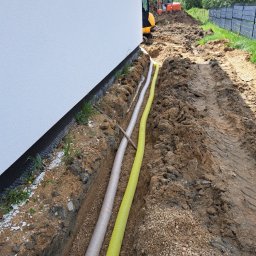 Drenaże systemy odwadniające działek
Opaski drenażowe