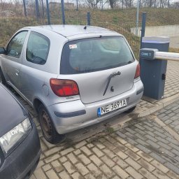 Toyota yaris kupiona w Gdańsku 