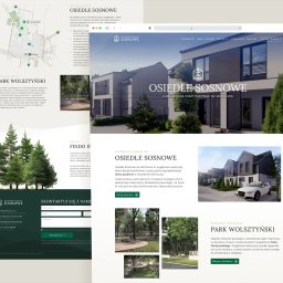 Strona internetowa inwestycji domów pasywnych we Wschowie
