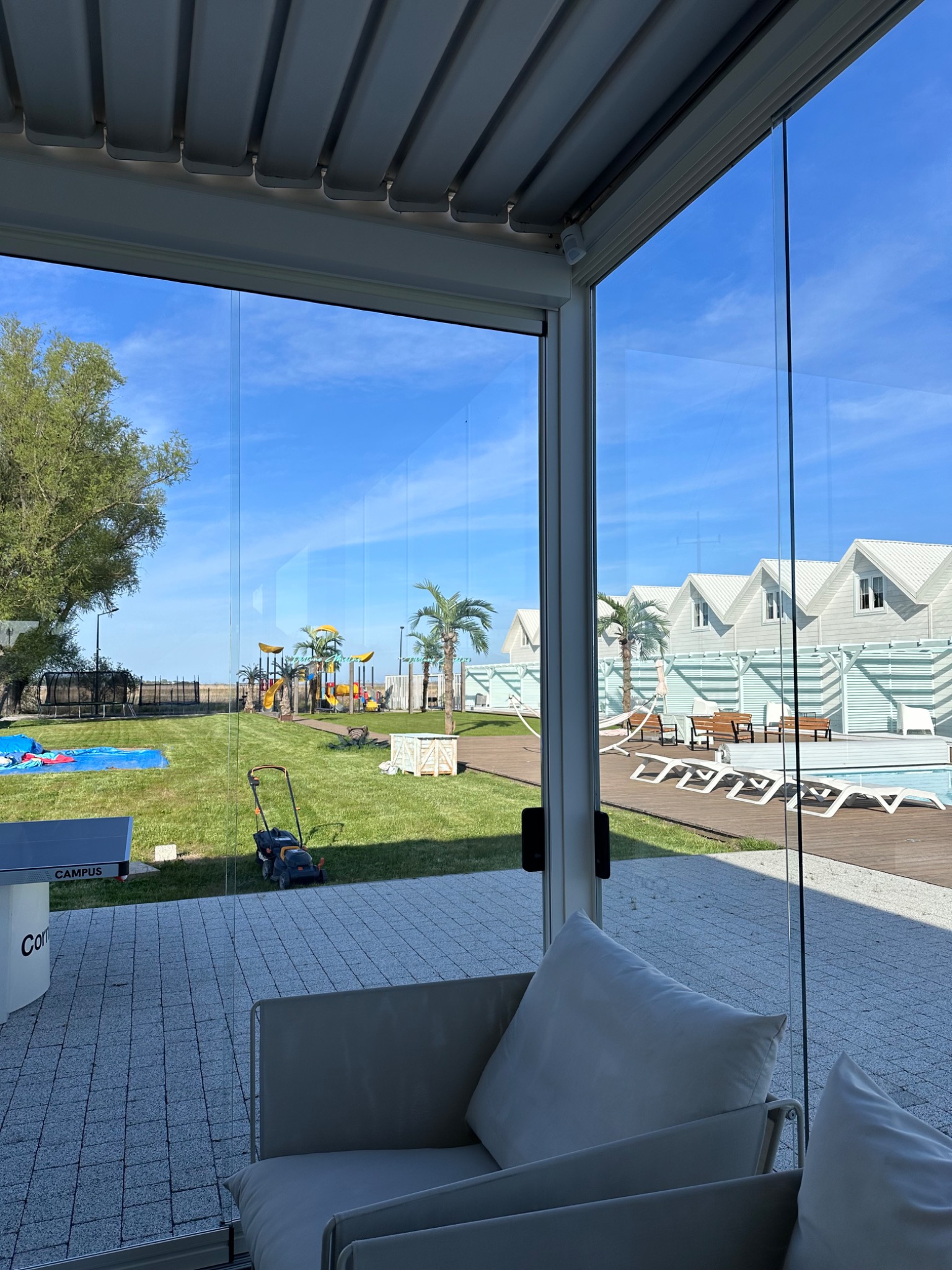 Mycie przeszkleń - zdjęcie po umyciu