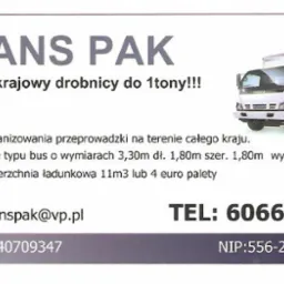 Transport krajowy i międzynarodowy drobnicy przeprowadzki