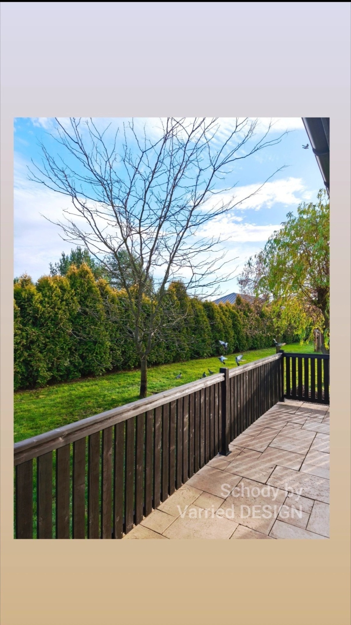 Balustrada drewniana