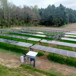 Obsługa geodezyjna farmy fotowoltaicznej.