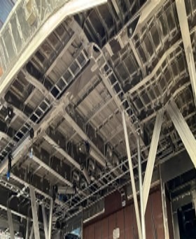 Prefabrykacja i montaż torów aluminiowych na jednostce pływającej