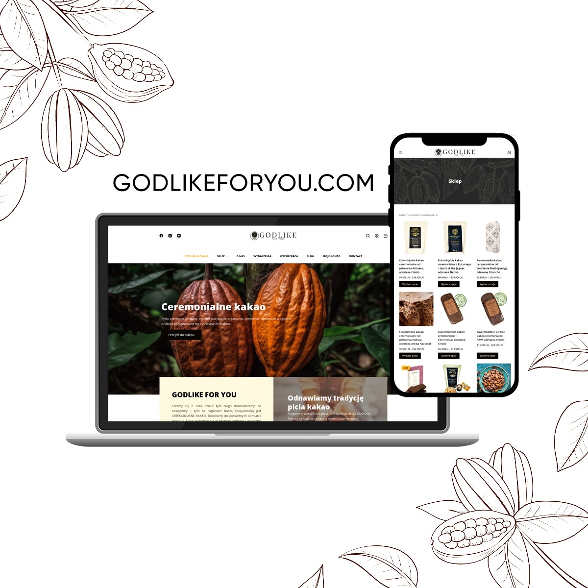 Sklep z ceremonialnym kakao