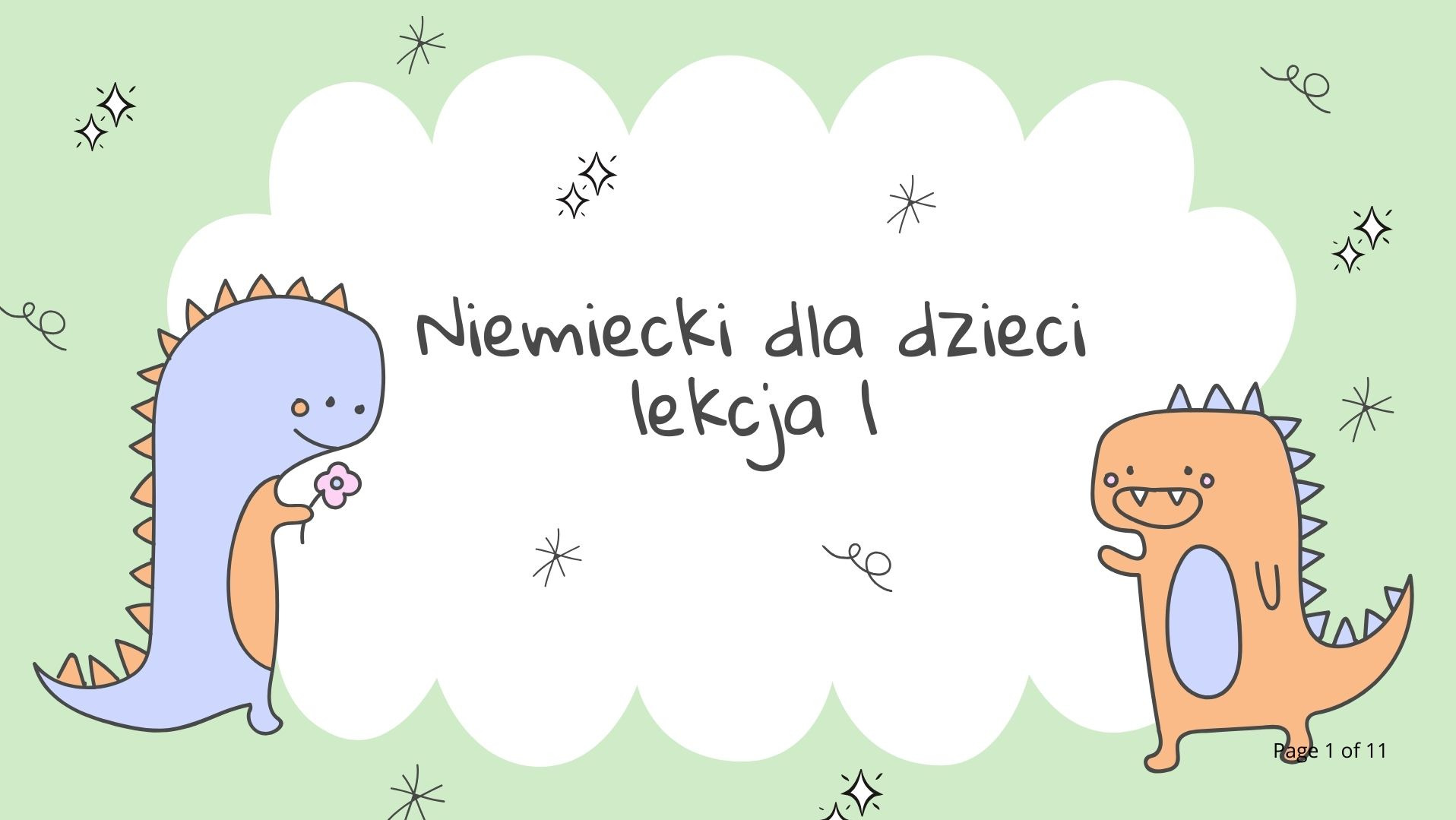 Niemiecki dla dzieci