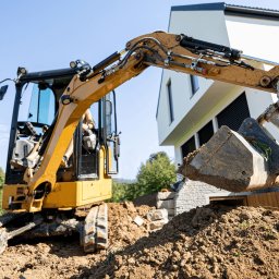 Niwelacja terenu Kraków 1