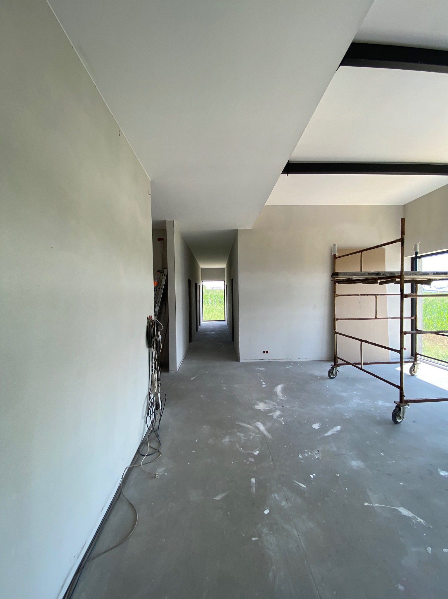 Gładzie na sufitach