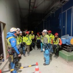 Szkolenie z zakresu bezpieczeństwa prac na wysokości dla pracowników firmy zewnętrznej 