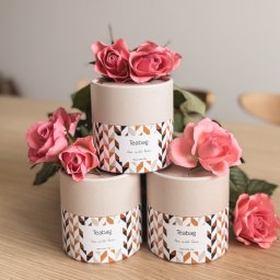 Teabag JOANNA SZAŁEK - Mini tuba z herbatą sypaną