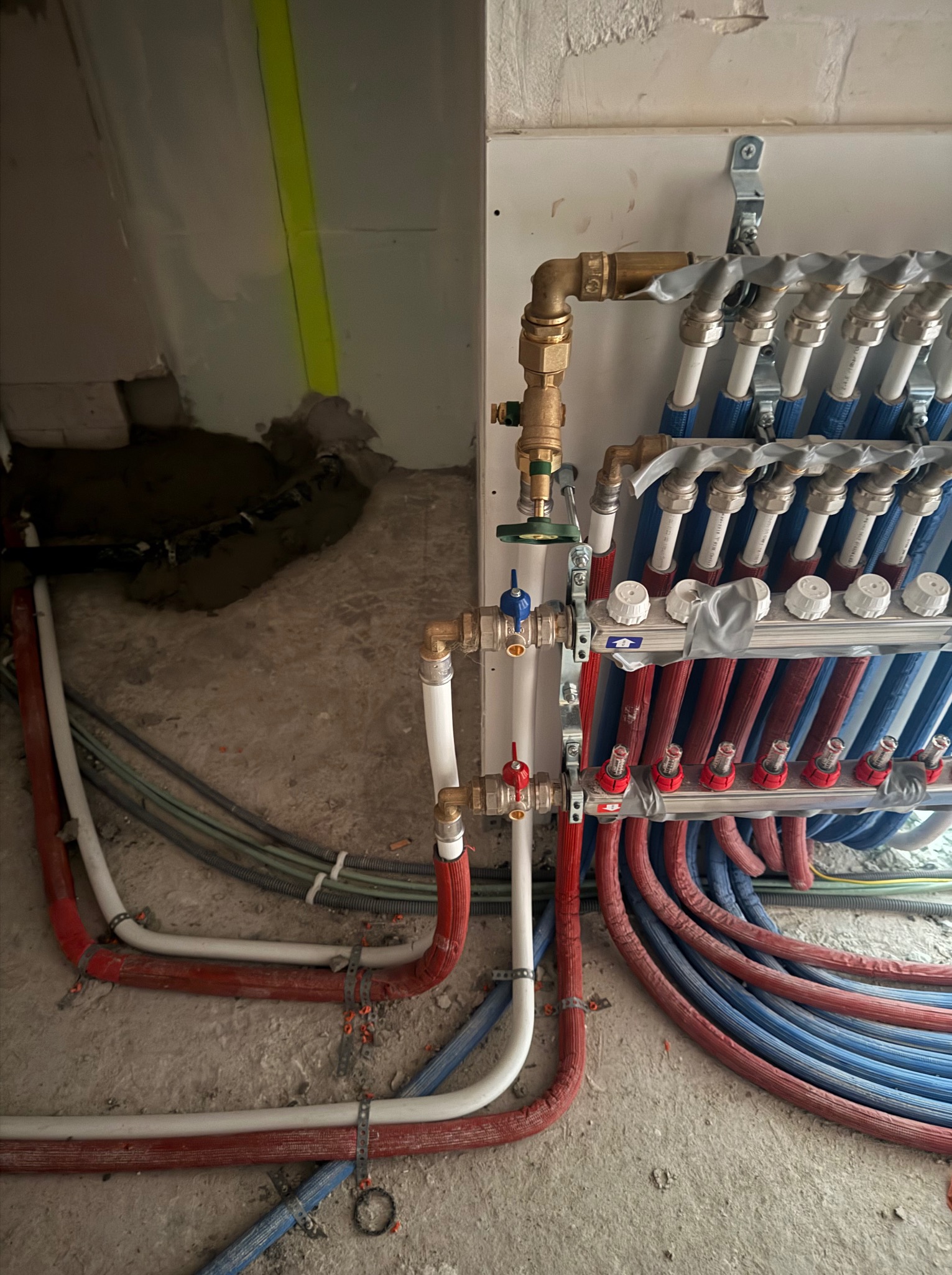 Montaż rozdzielaczy