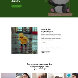 Zaprojektowałem i wdrożyłem stronę dla zakładu logopedycznego. Kolorowa, intuicyjna, responsywna, z myślą o dzieciach i rodzicach. Zająłem się także SEO i pełną obsługą techniczną.