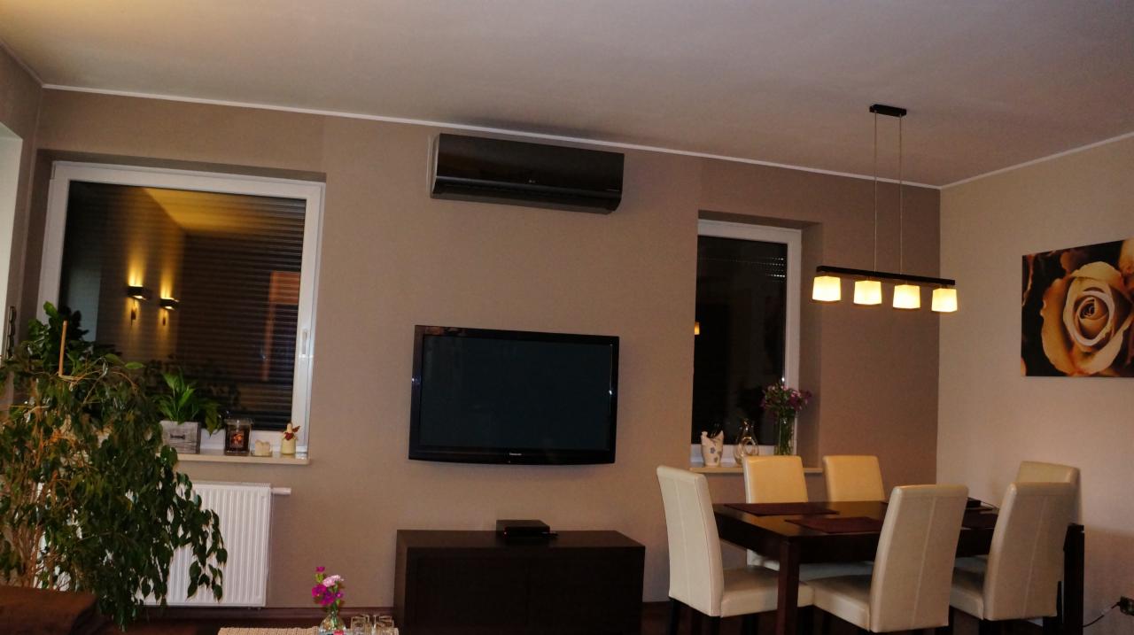 Klimatyzator w mieszkaniu prywatnym