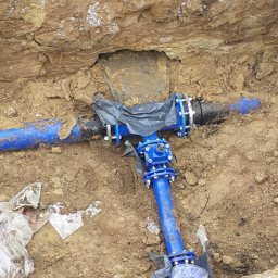 Przyłącze wod kan Łódź 2