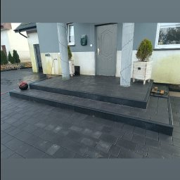 Układanie kostki brukowej Podjazy 2